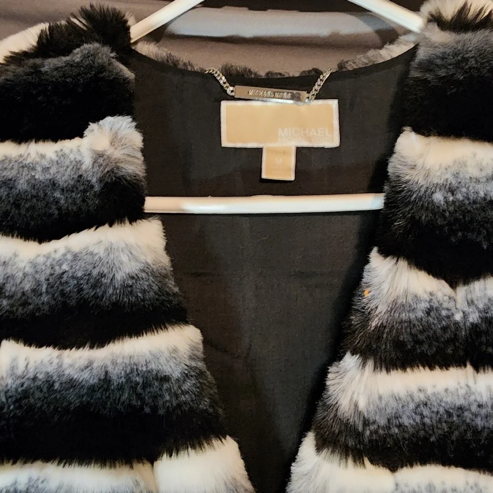 Michael Kors Faux Fur Vest